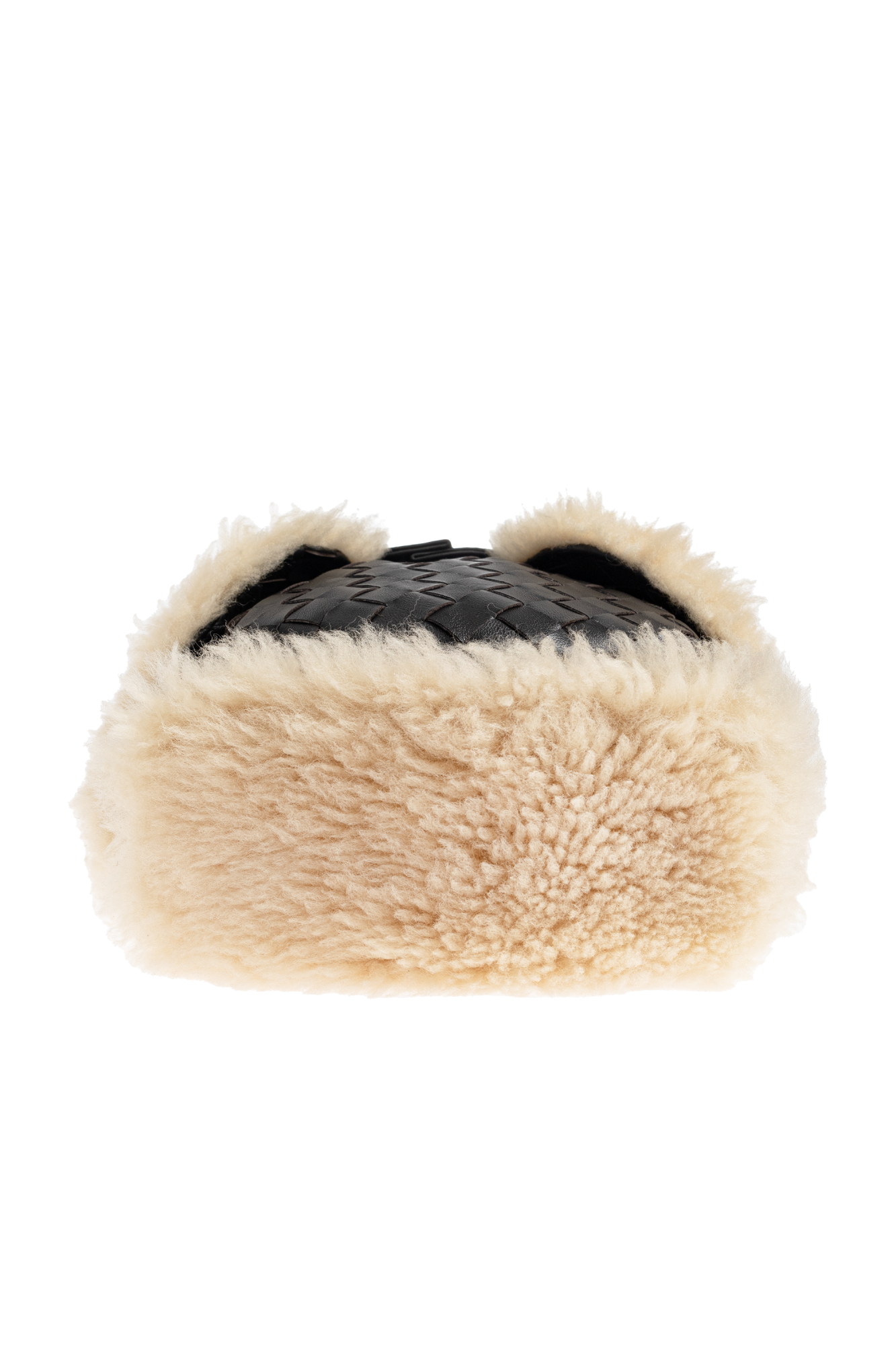 Bottega Veneta Leather cap with ear flaps | Men's Accessories | Vitkac